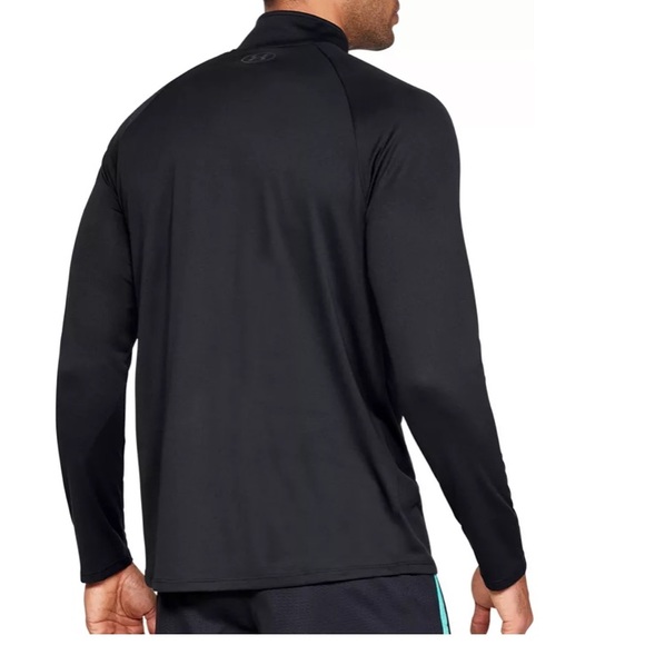Under Armour Men’s Black 1/2 Zip Shirt - Picture 3 of 10